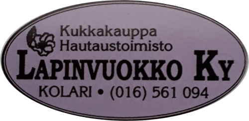 Kukkakauppa Hautaustoimisto Lapinvuokko Ky logo